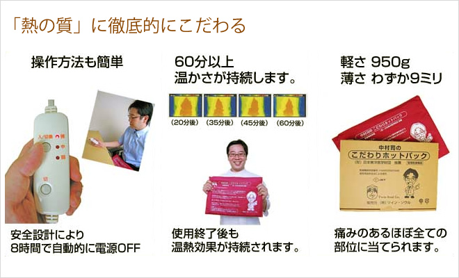 熱の質に徹底的に拘る